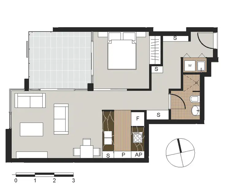 Floorplan of Homely apartment listing, 8/15-21 Mindarie Street, Lane Cove NSW 2066