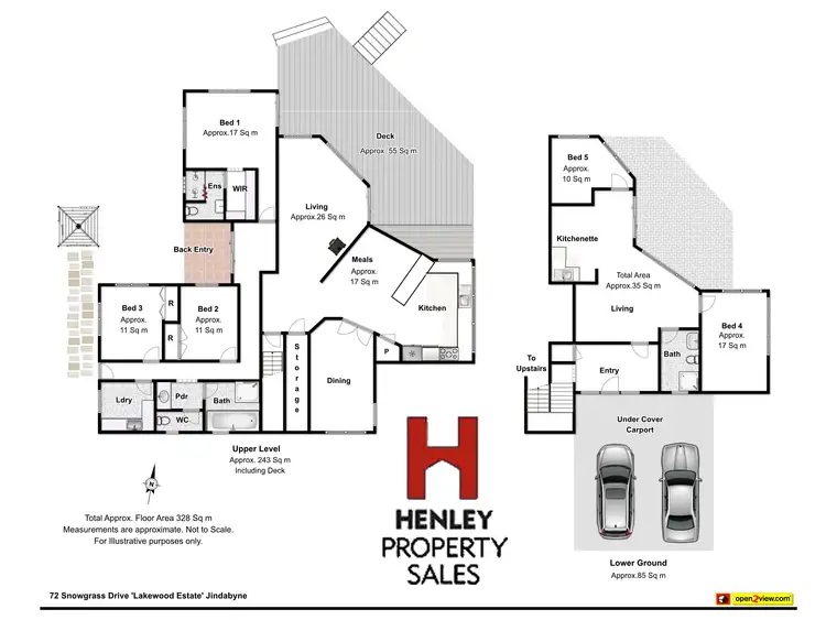 Floorplan of Homely house listing, 72 Snowgrass Drive, Jindabyne NSW 2627