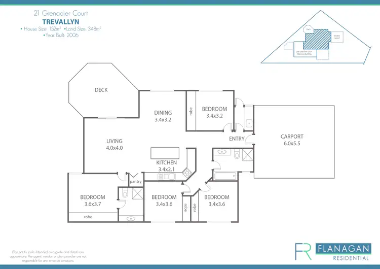 Floorplan of Homely house listing, 21 Grenadier Ct, Trevallyn TAS 7250