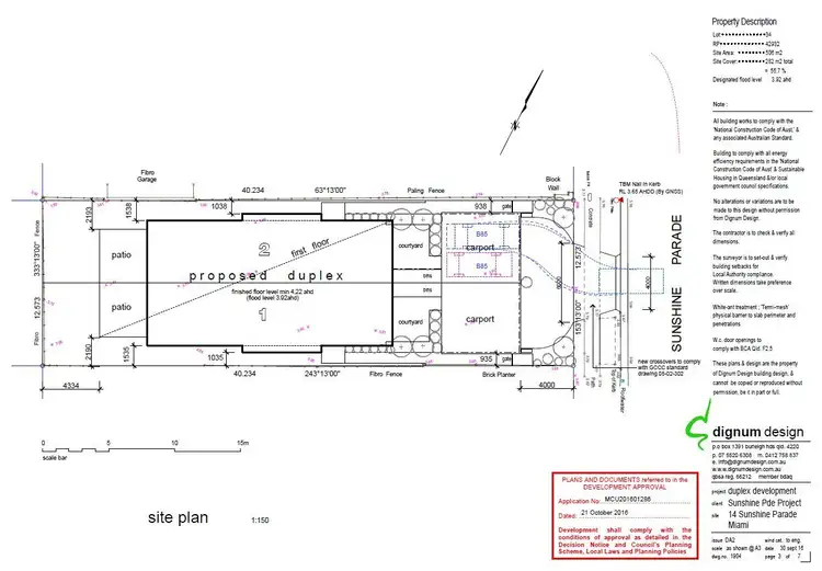 Floorplan of Homely house listing, 14 Sunshine Parade, Miami QLD 4220