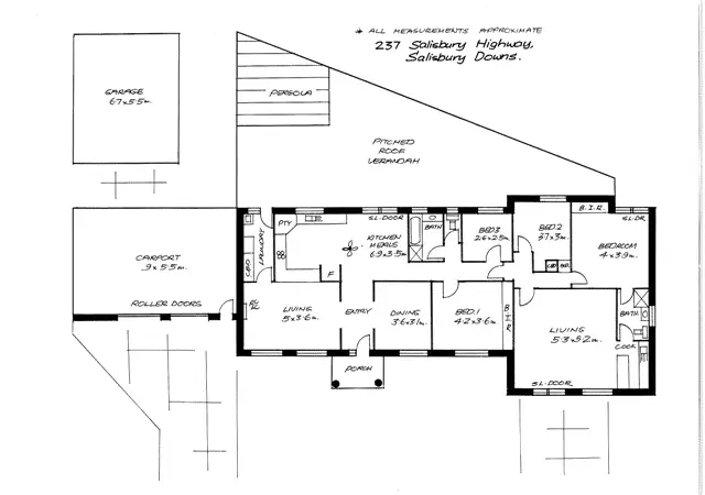 Floorplan of Homely house listing, 237 Salisbury Highway, Salisbury Downs SA 5108