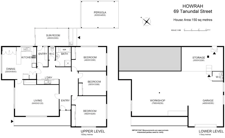 Floorplan of Homely house listing, 69 Tanundal St, Howrah TAS 7018