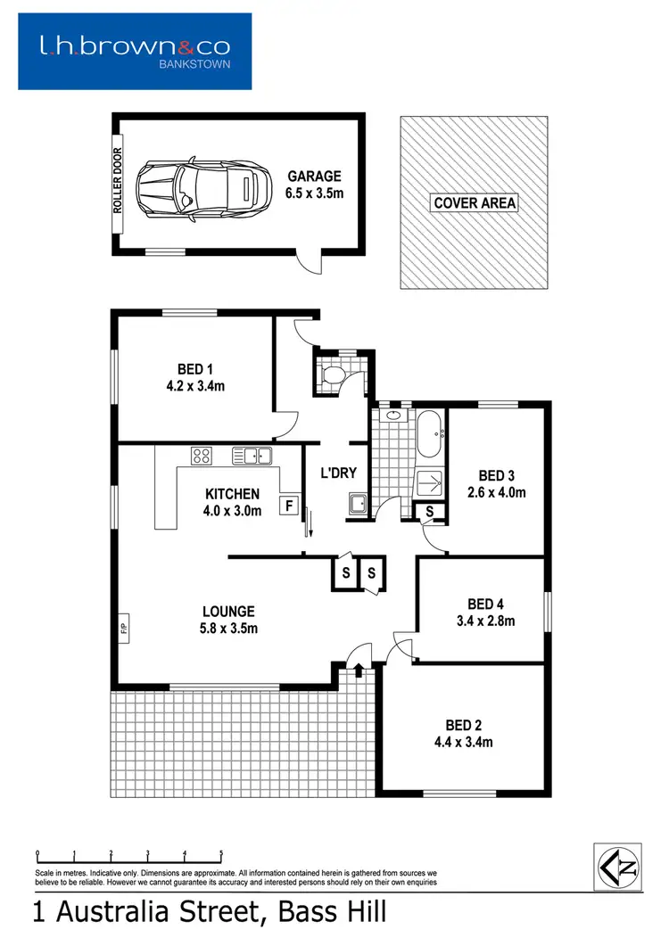 Floorplan of Homely house listing, 1 Australia Street, Bass Hill NSW 2197