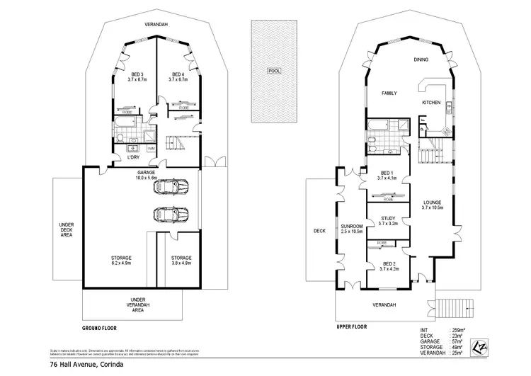 Floorplan of Homely house listing, 76 Hall Avenue, Corinda QLD 4075