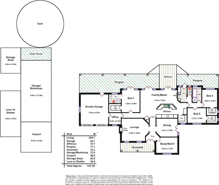 Floorplan of Homely house listing, Address available on request