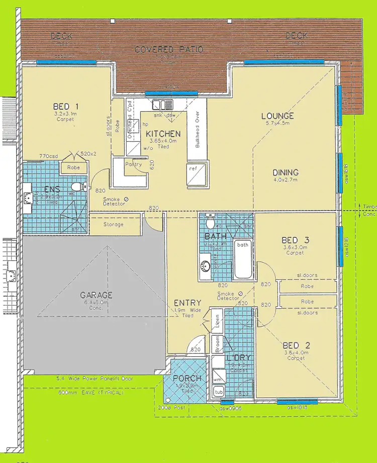 Floorplan of Homely house listing, 33B The Fairway, Tura Beach NSW 2548