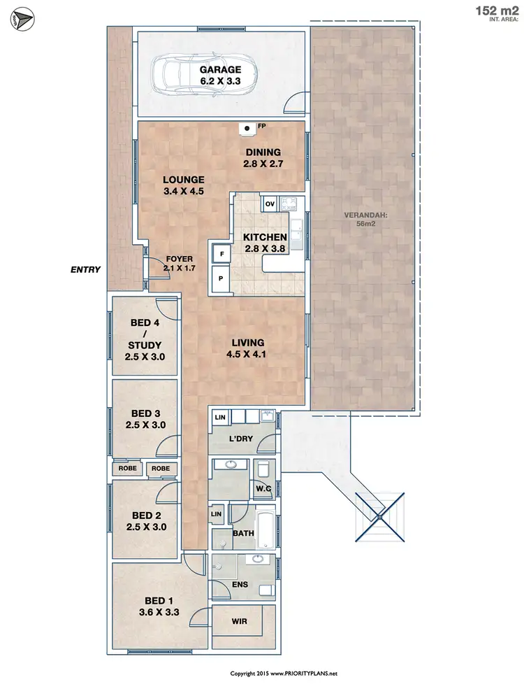 Floorplan of Homely house listing, Address available on request