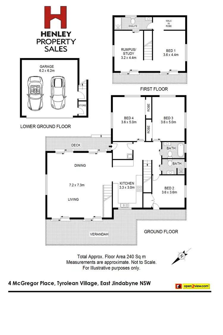 Floorplan of Homely house listing, 4 McGregor Place, Jindabyne NSW 2627