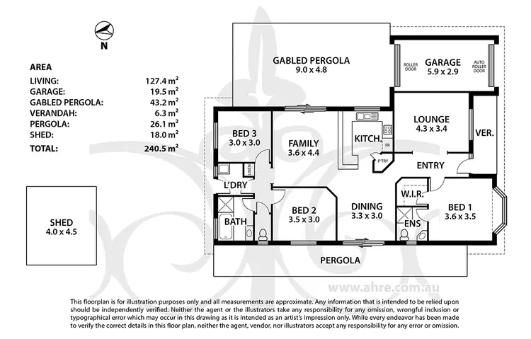 Floorplan of Homely house listing, 8A Parkview Drive, Mount Barker SA 5251