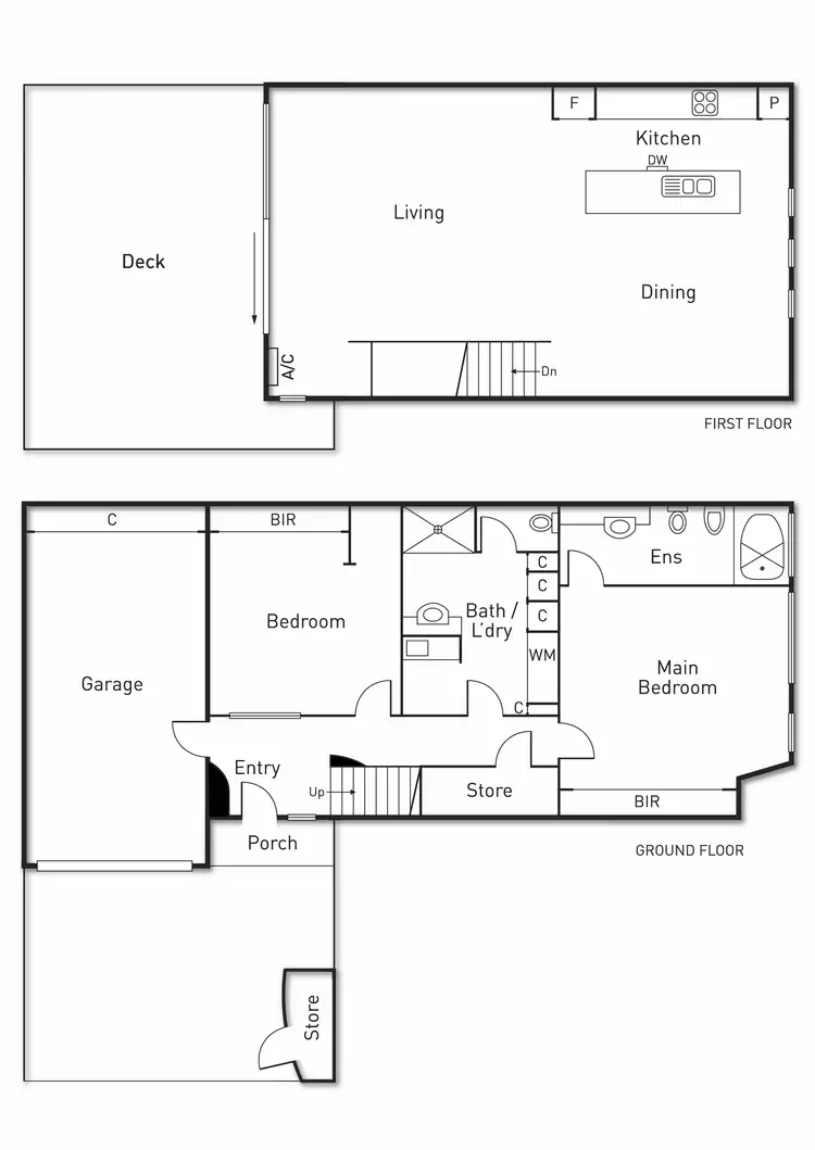 Floorplan of Homely house listing, 4 Adams Place, Port Melbourne VIC 3207