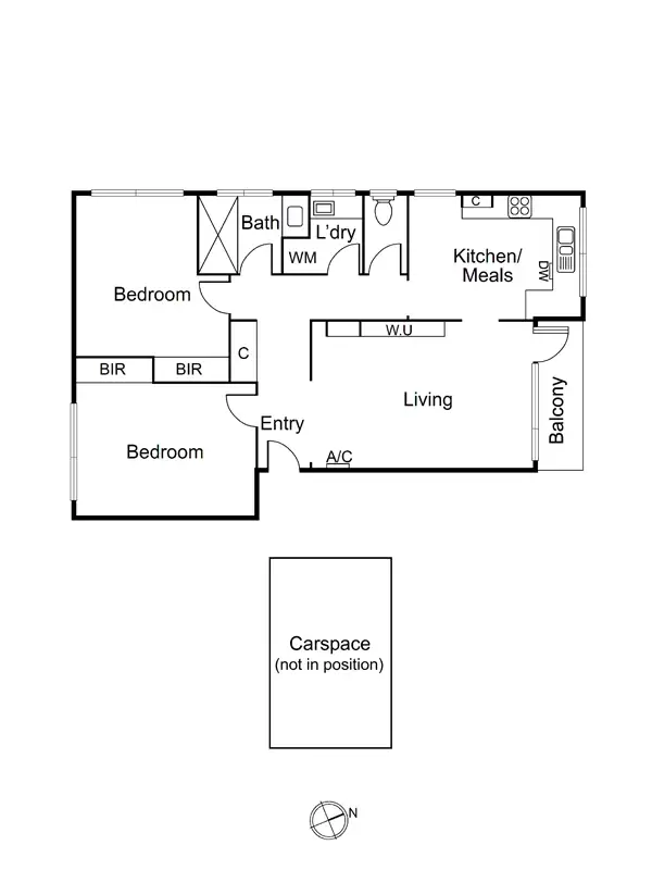 Floorplan of Homely apartment listing, 10/15 Armadale Street, Armadale VIC 3143