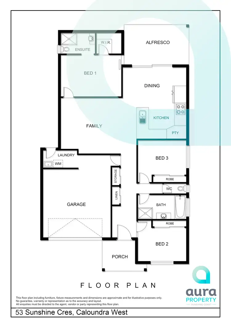 Floorplan of Homely house listing, 53 Sunshine Cres, Caloundra West QLD 4551