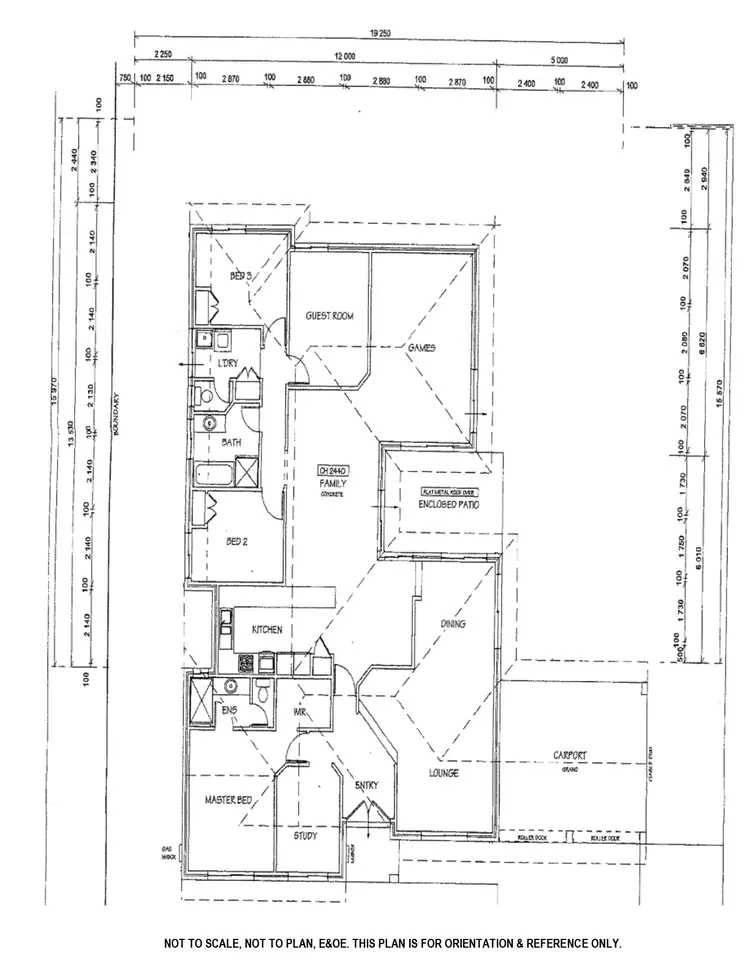 Floorplan of Homely house listing, 4 Fin Place, Willetton WA 6155
