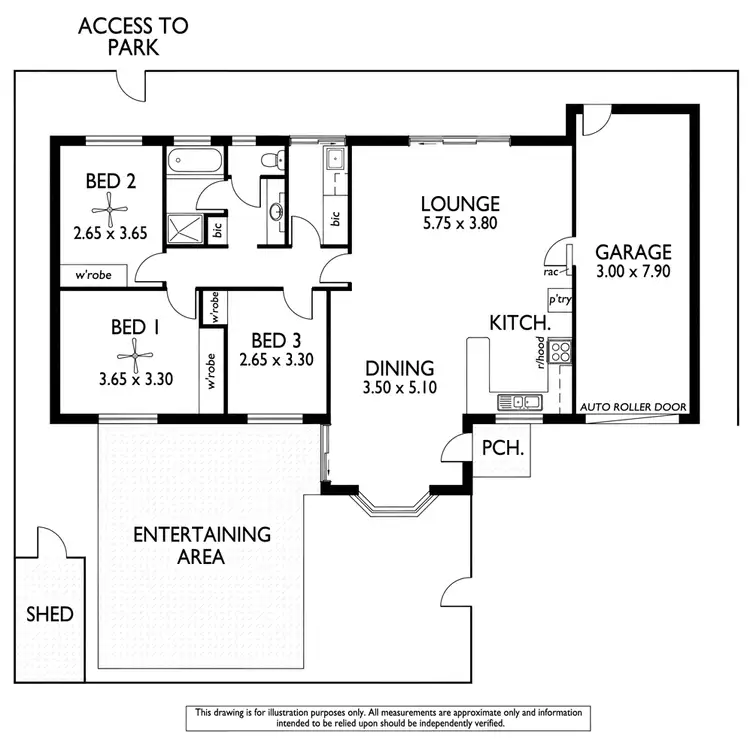 Floorplan of Homely house listing, 25A Gardner Street, Plympton SA 5038