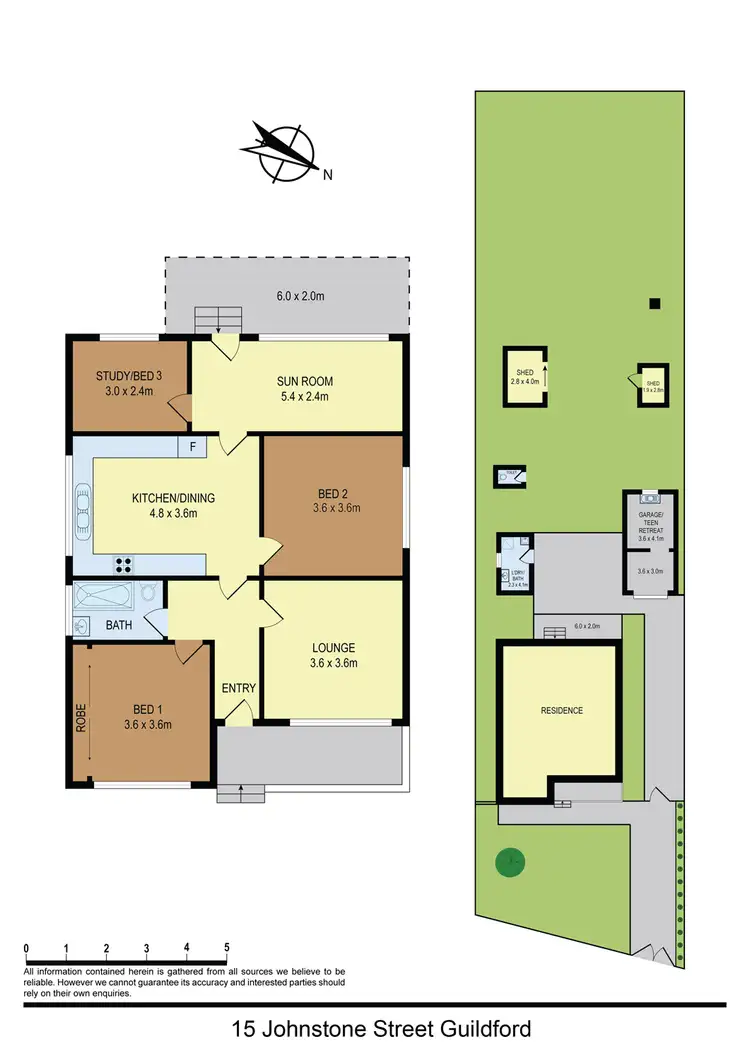 Floorplan of Homely house listing, 15 Johnstone Street, Guildford NSW 2161