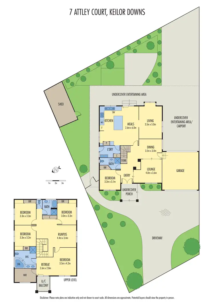 Floorplan of Homely house listing, 7 Attley Court, Keilor Downs VIC 3038