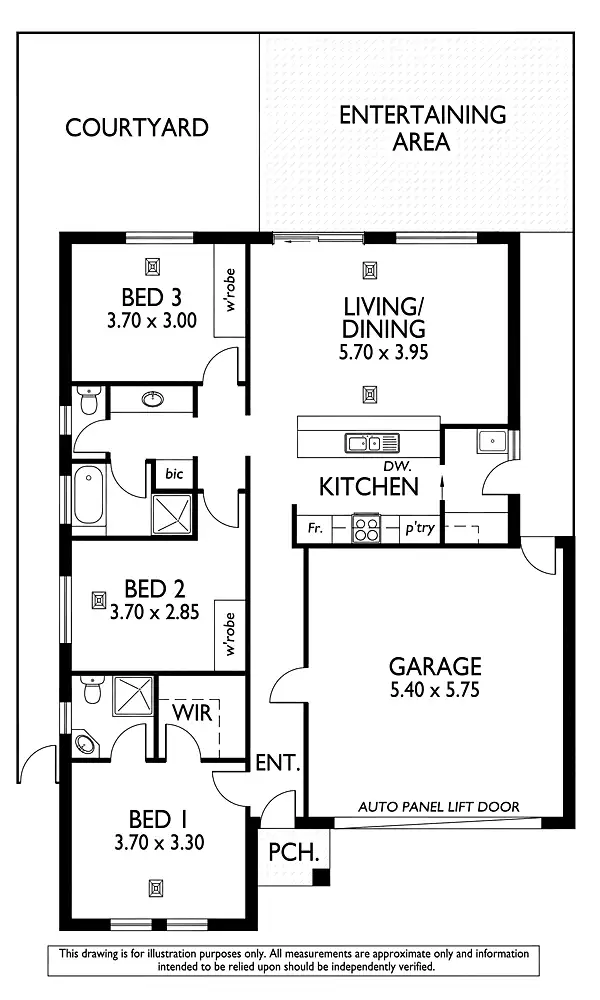 Floorplan of Homely house listing, 36 Selby Street, Kurralta Park SA 5037