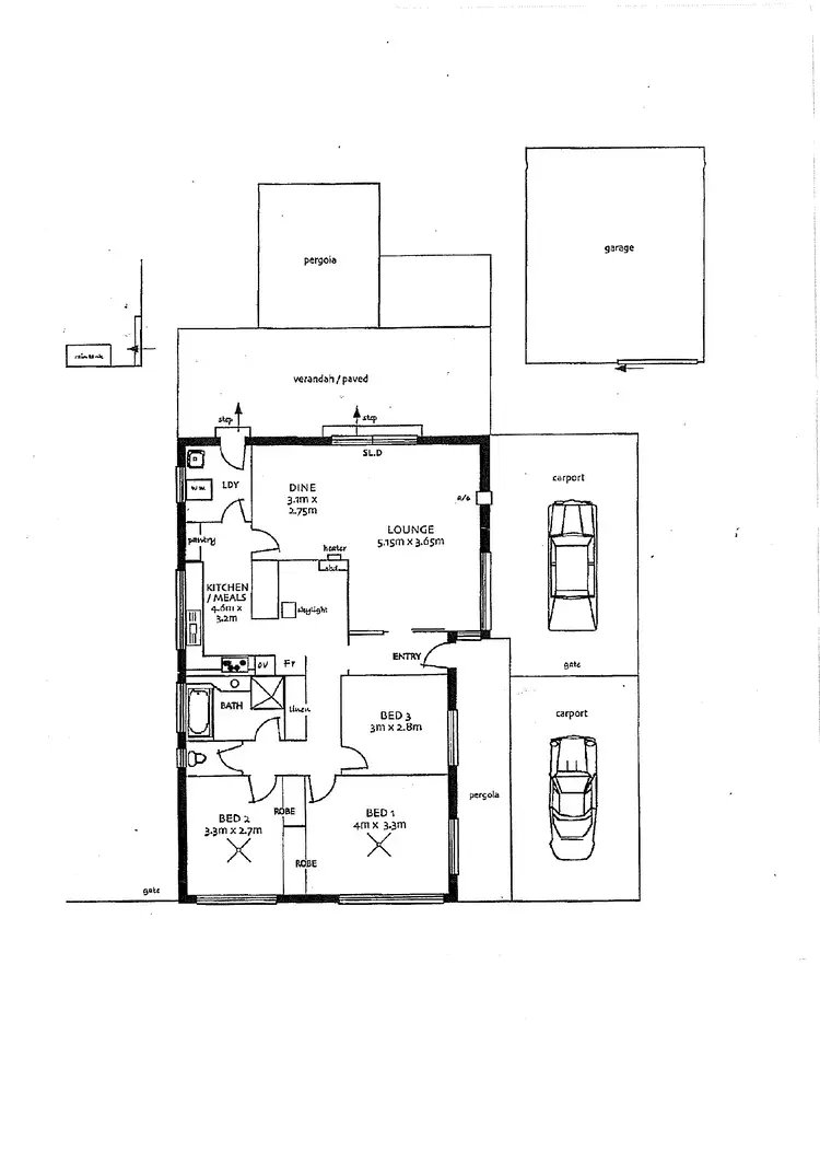 Floorplan of Homely house listing, 36 Wirilda Avenue, Surrey Downs SA 5126