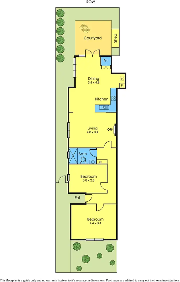 Floorplan of Homely house listing, 12 Linton Street, St Kilda East VIC 3183