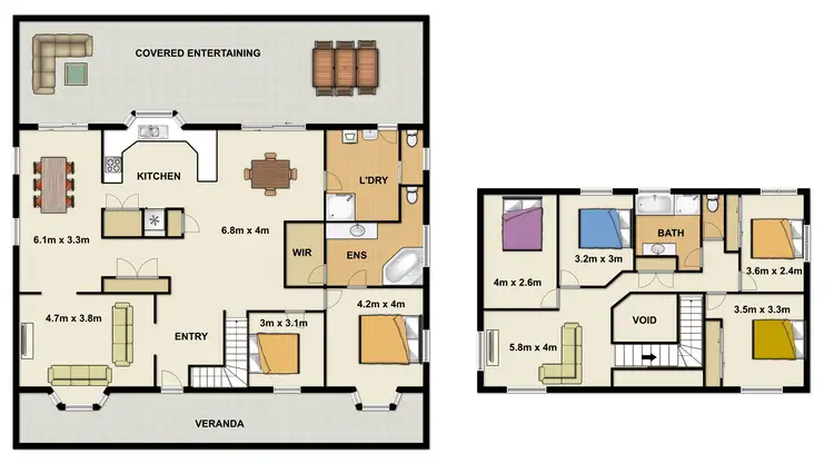Floorplan of Homely house listing, 4 Keyes Street, Loganlea QLD 4131
