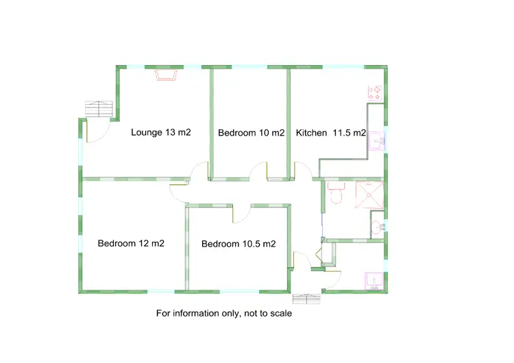 Floorplan of Homely house listing, 27 Cook Street, Benalla VIC 3672