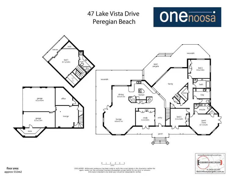 Floorplan of Homely house listing, 47 Lake Vista Drive, Peregian Beach QLD 4573
