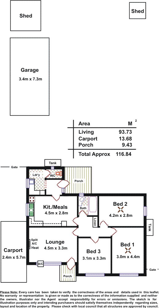 Floorplan of Homely house listing, 32 Bundey Street, Magill SA 5072