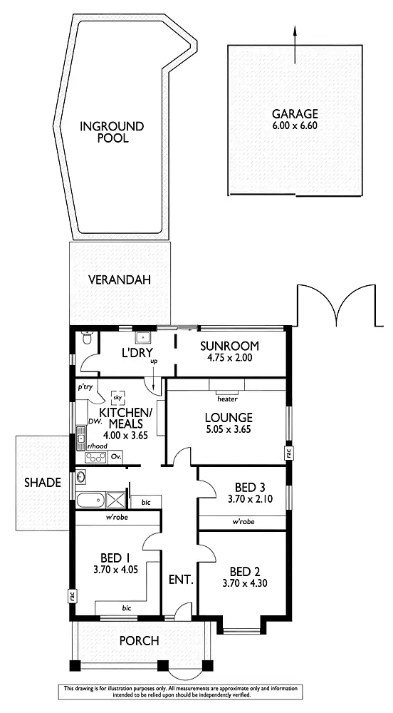 Floorplan of Homely house listing, 7 Kimber Terrace, Kurralta Park SA 5037