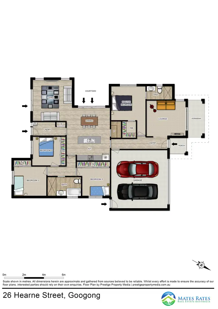 Floorplan of Homely house listing, 26 Hearne Street, Googong NSW 2620