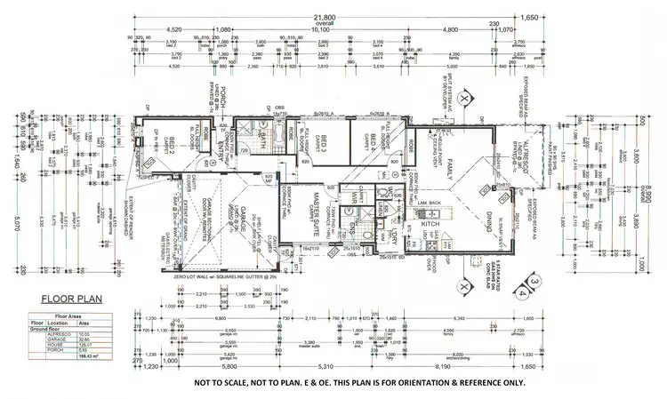 Floorplan of Homely house listing, 34 Panozza Circle, Maddington WA 6109