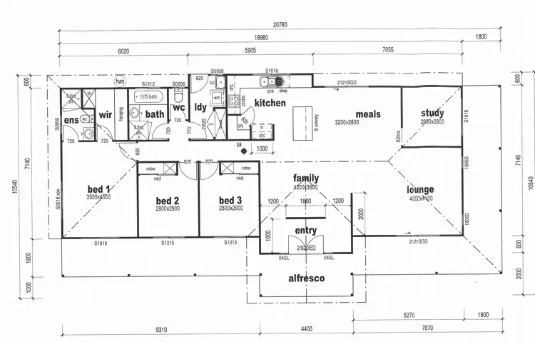Floorplan of Homely house listing, 134 Geham Station Road, Geham QLD 4352