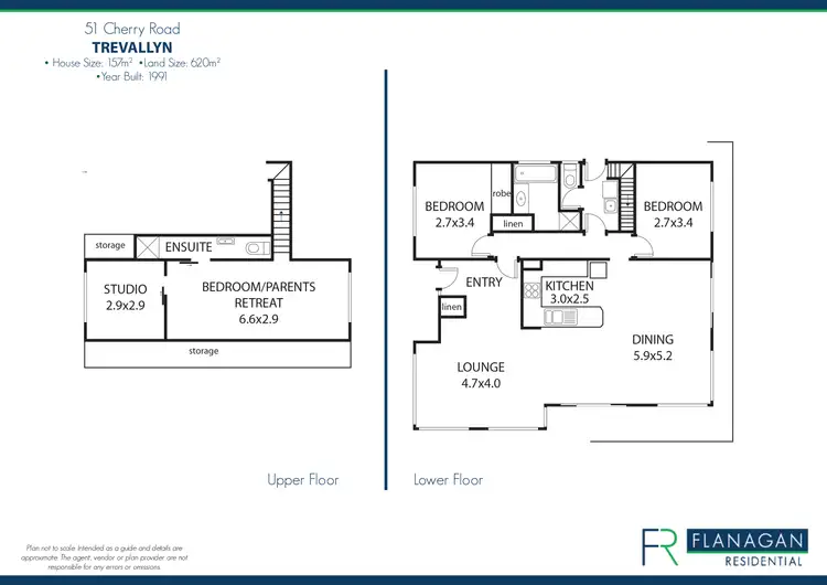 Floorplan of Homely house listing, 51 Cherry Road, Trevallyn TAS 7250