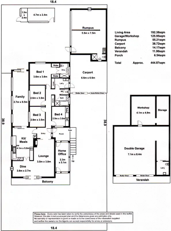 Floorplan of Homely house listing, 18 Demeter Avenue, Athelstone SA 5076
