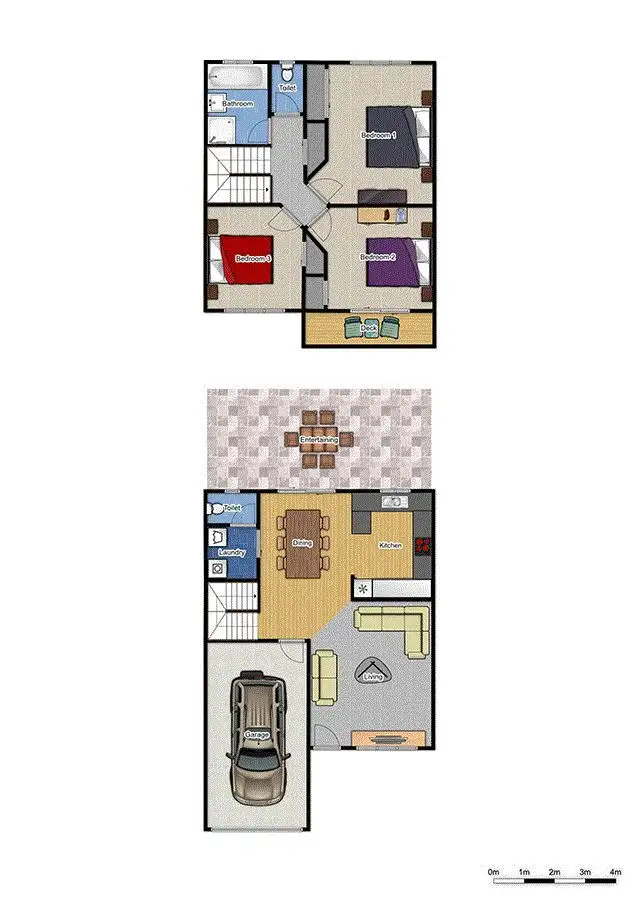 Floorplan of Homely townhouse listing, 2-22 Maranda Street, Shailer Park QLD 4128