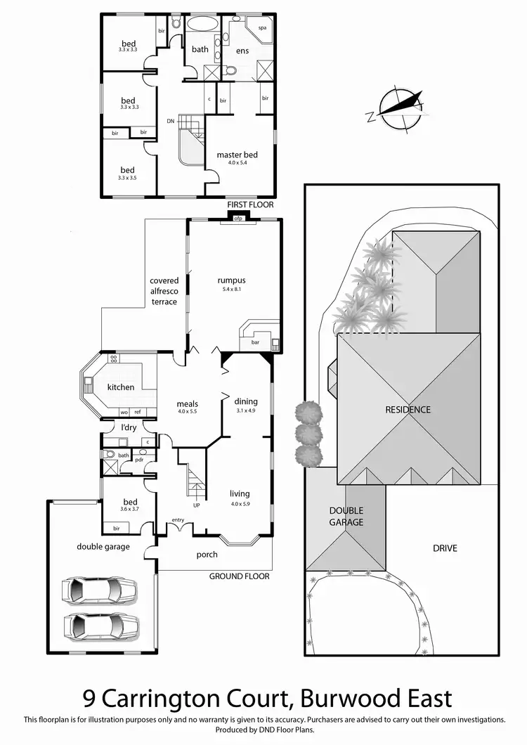 Floorplan of Homely house listing, 9 Carrington Court, Burwood East VIC 3151