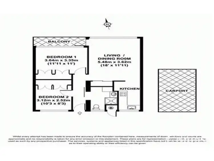 Floorplan of Homely unit listing, 9/15 Sir Fred Schonell Drive, St Lucia QLD 4067