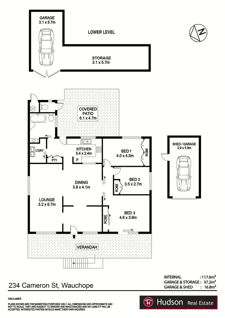 Floorplan of Homely house listing, 234 Cameron Street, Wauchope NSW 2446
