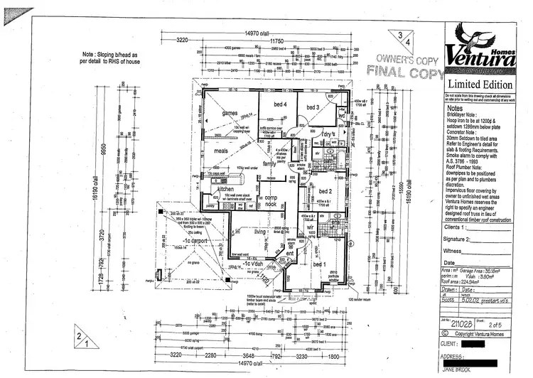 Floorplan of Homely house listing, Address available on request