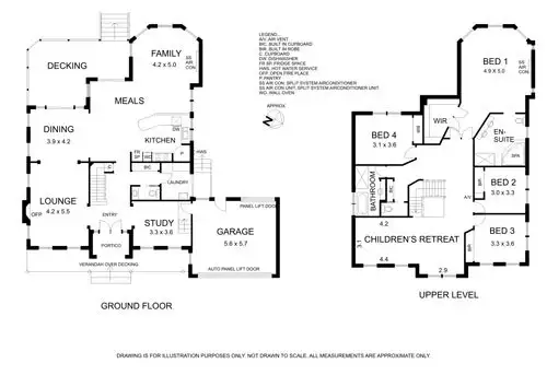 Floorplan of Homely house listing, 35 The Boulevard, Gisborne VIC 3437