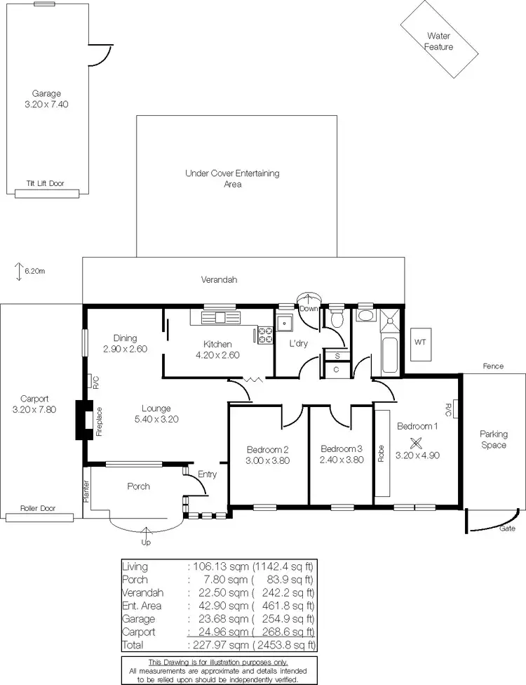 Floorplan of Homely house listing, 18 Longleat Road, Elizabeth Vale SA 5112
