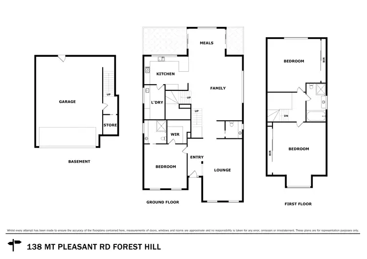 Floorplan of Homely house listing, 138 Mt Pleasant Road, Forest Hill VIC 3131