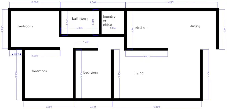 Floorplan of Homely house listing, Address available on request