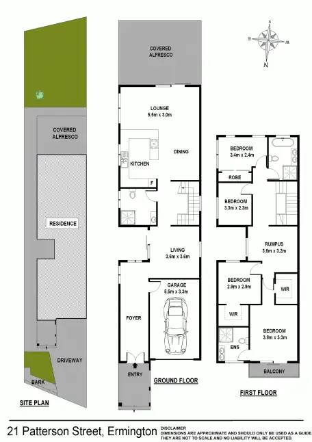 Floorplan of Homely house listing, 21 Patterson Street, Ermington NSW 2115