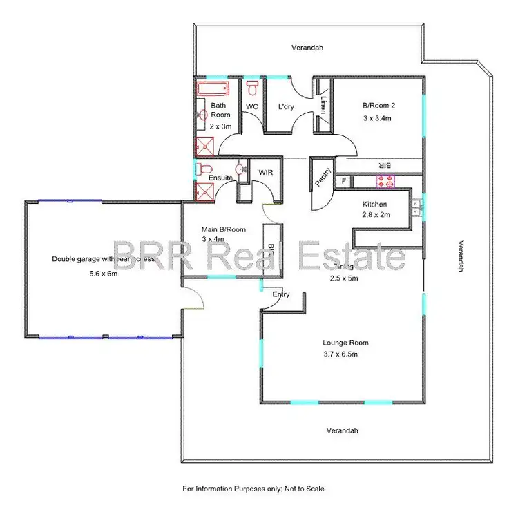 Floorplan of Homely townhouse listing, 19 Stacey Street, Benalla VIC 3672