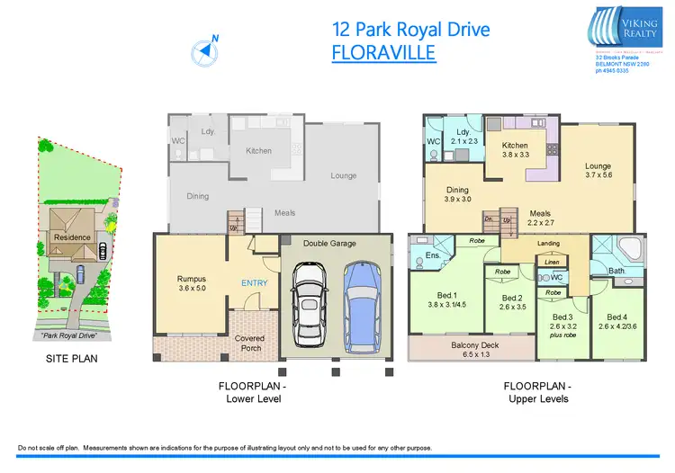 Floorplan of Homely house listing, 12 Park Royal Drive, Floraville NSW 2280