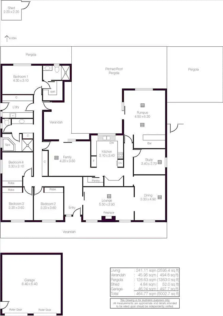 Floorplan of Homely house listing, 11 Mintanta Drive, Banksia Park SA 5091