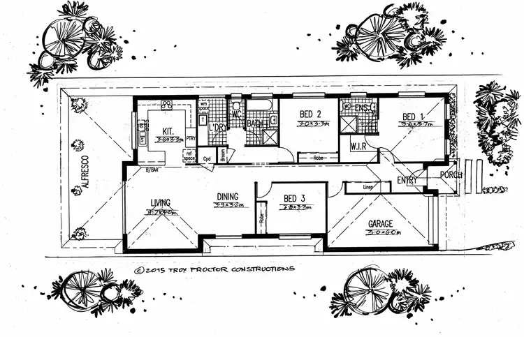 Floorplan of Homely house listing, L239 OCHRE Crescent, Caloundra West QLD 4551