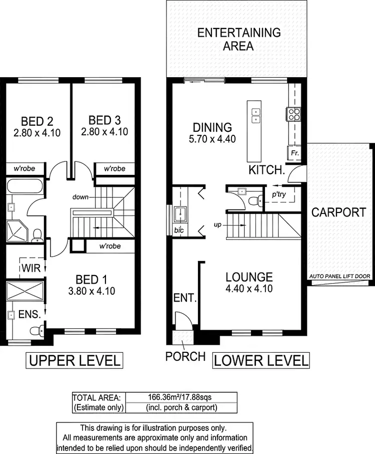 Floorplan of Homely house listing, 36A Long Street, Plympton SA 5038