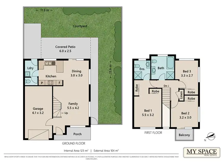 Floorplan of Homely townhouse listing, 4/90 Oakleaf St, Eight Mile Plains QLD 4113