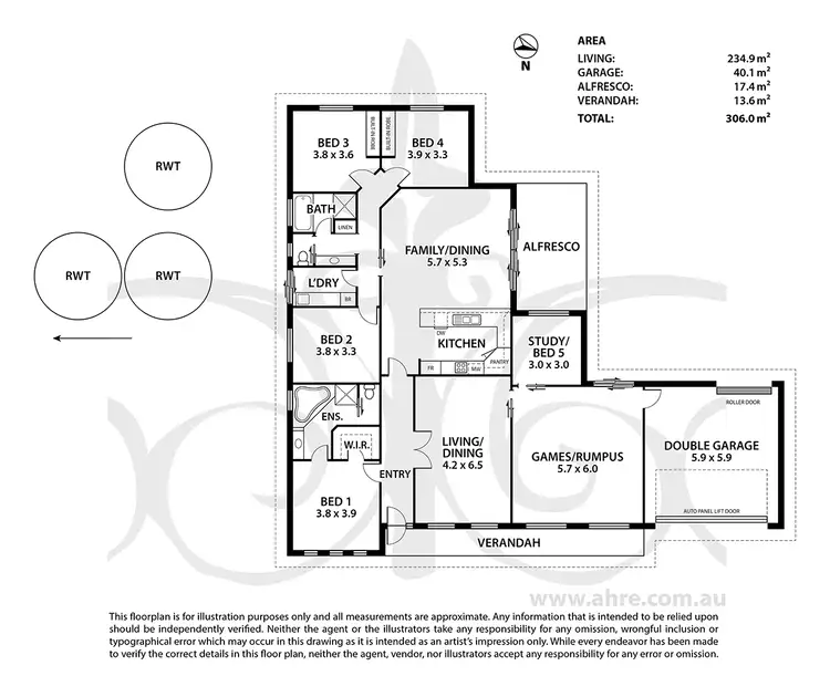 Floorplan of Homely house listing, 47 Highland Road, Callington SA 5254